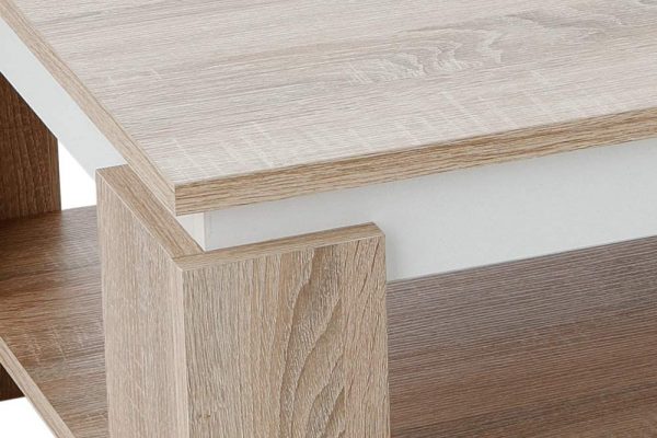 Bàn ghế gỗ cafe mini ngăn nắp