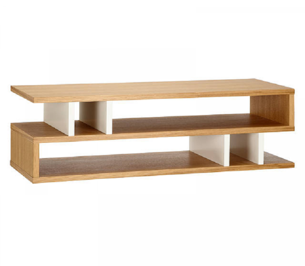 Bàn trà cafe gỗ màu trắng