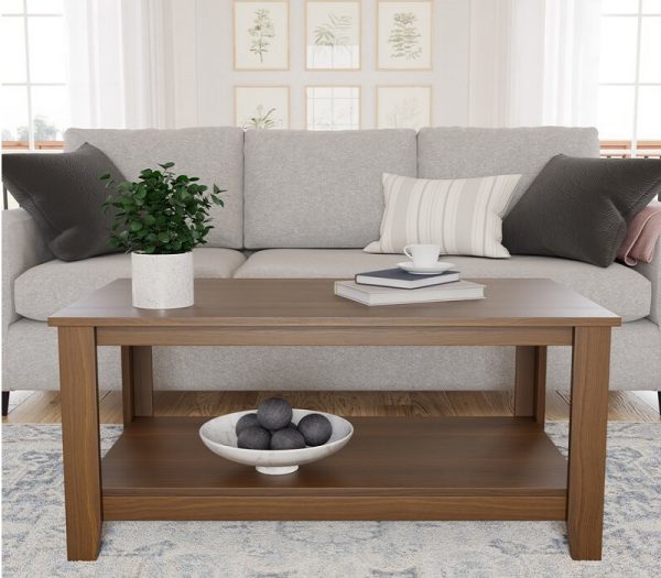 Bàn cà phê vân gỗ