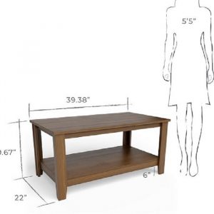 Bàn cà phê gỗ hiện đại