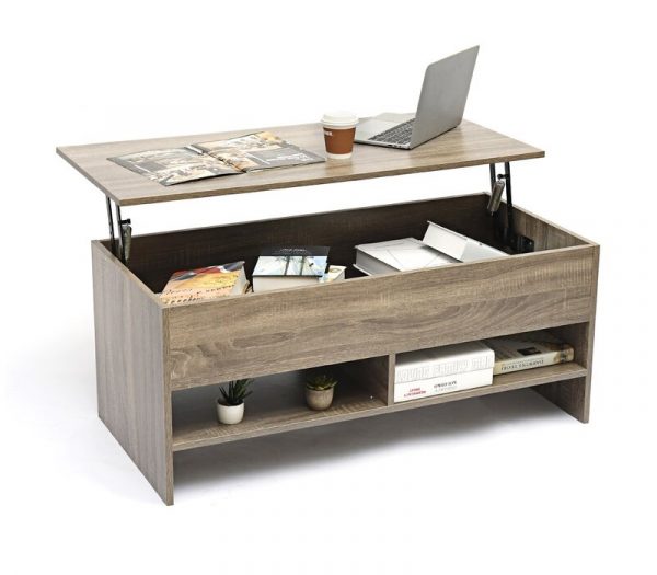 Bàn cafe giá rẻ có hộc tủ