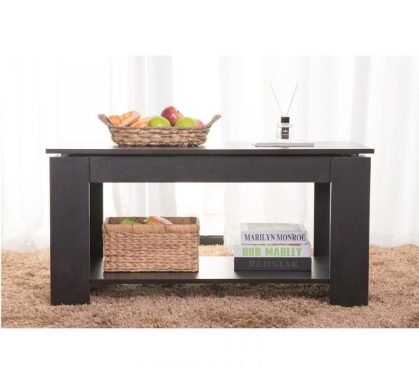 Bàn ghế cà phê nhỏ gỗ đen