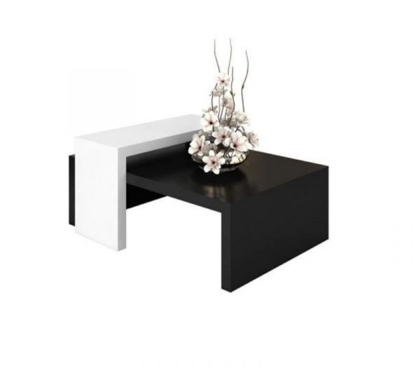 bàn cafe thông minh đen trắng