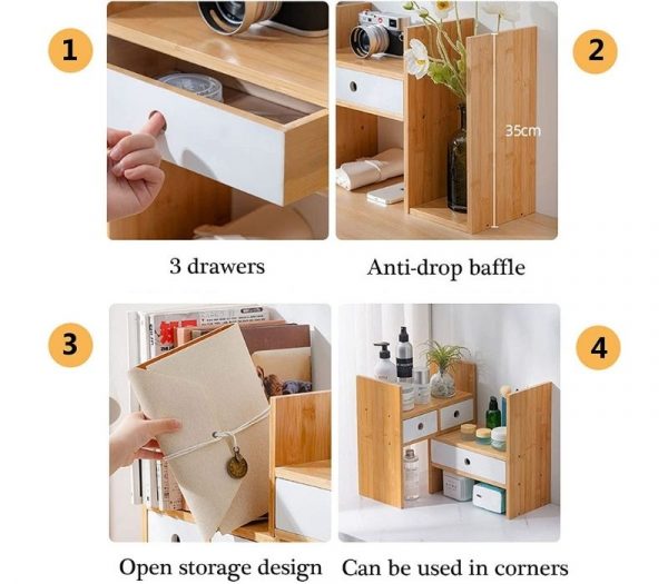 Giá sách để bàn công dụng