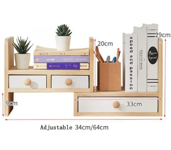 Kệ mini để bàn làm việc kèm thông so61