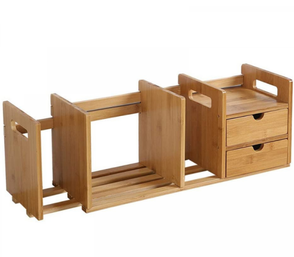 kệ gỗ để bàn mở 1/2