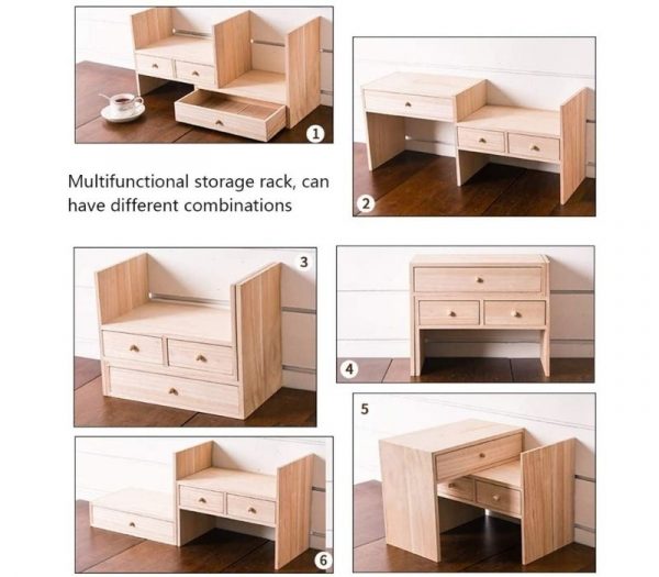 Kệ sách để bàn tính năng