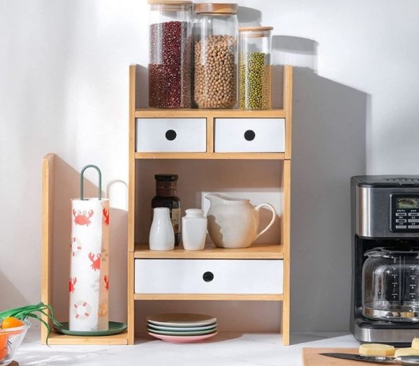 Giá sách để bàn trực diện