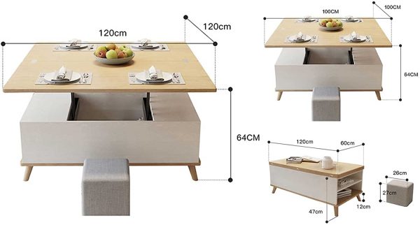 Bàn gỗ xếp cafe chất lượng cao