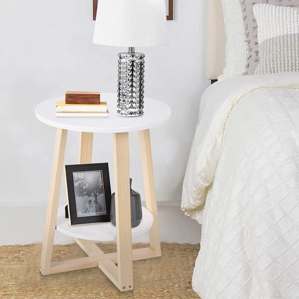 Bàn tròn cafe Bắc Âu đẹp