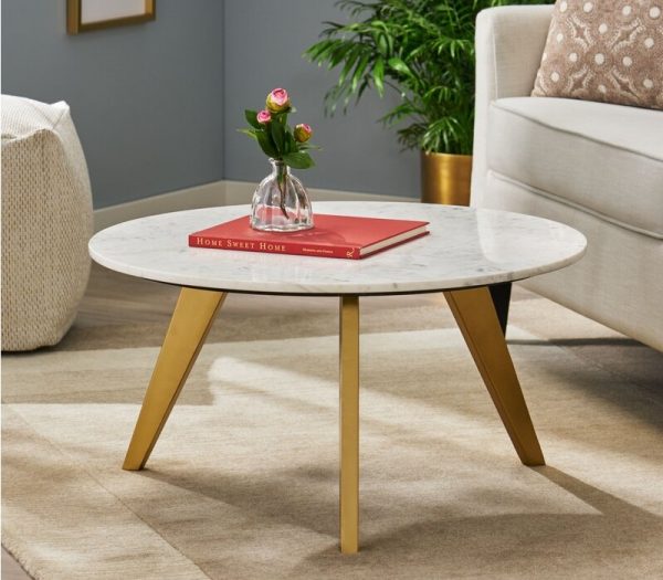 Bàn cafe tròn sang trọng