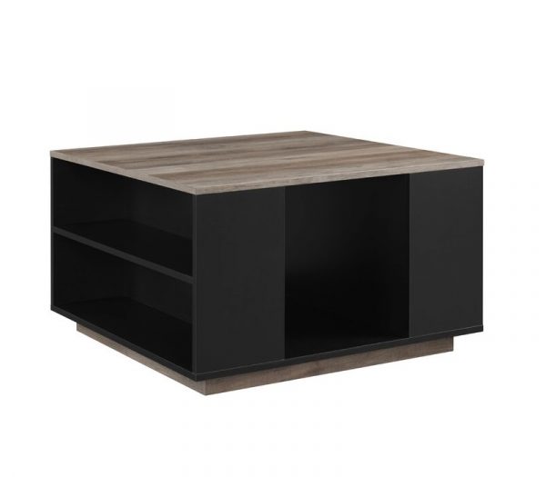 Bàn vuông cafe gỗ đen