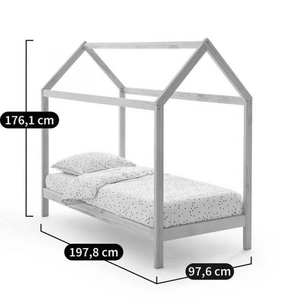 Giường đơn cho bé kèm kích thước