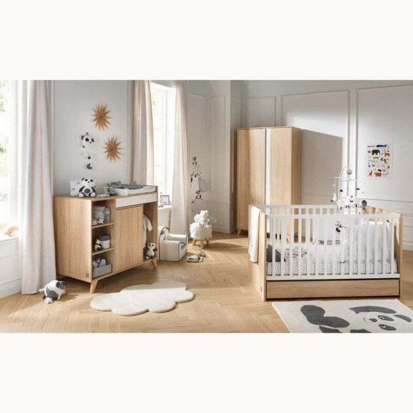 Giường nôi trẻ em phối cảnh