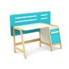 CATI.DESKID-002_2 Bàn học trẻ con xanh