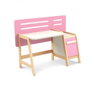 Bàn học trẻ con hồng phấn