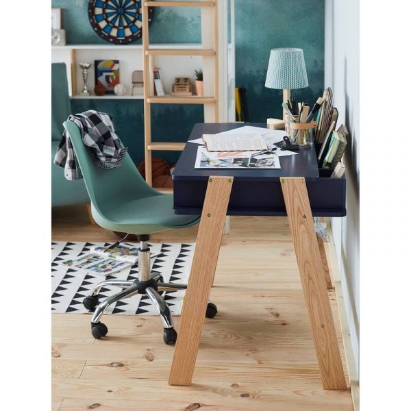 Mẫu bàn học cho bé góc ngang