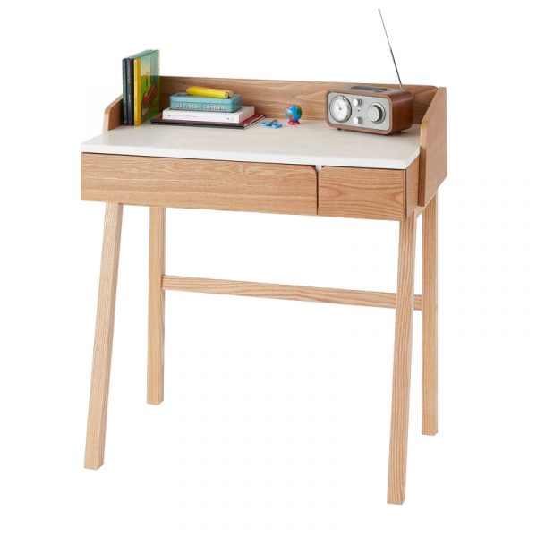 Bàn học cho bé bằng gỗ có radio