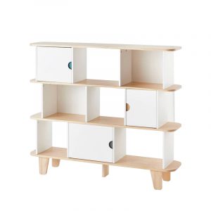 Kệ đựng đồ chơi cho bé tinh giản