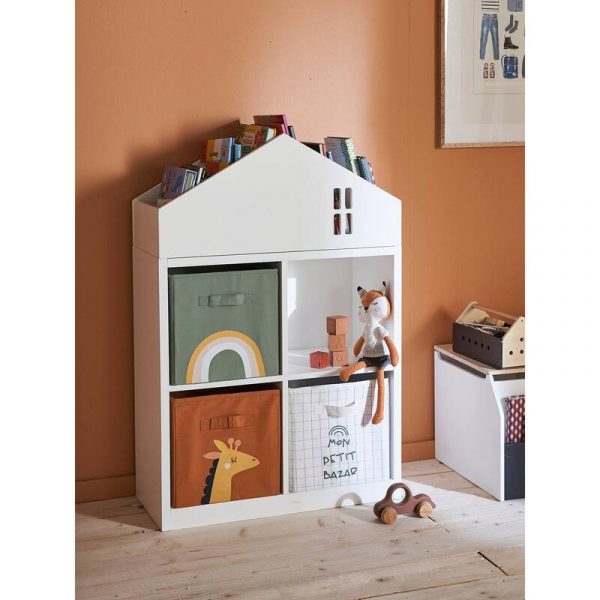 Kệ đồ chơi trẻ em phối cảnh