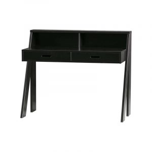 bàn gỗ văn phòng màu đen quyền lực