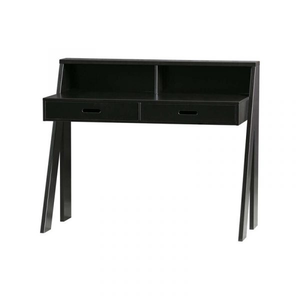 bàn gỗ văn phòng màu đen quyền lực