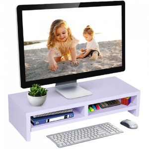 Kệ gỗ kê màn hình sử dụng máy tính