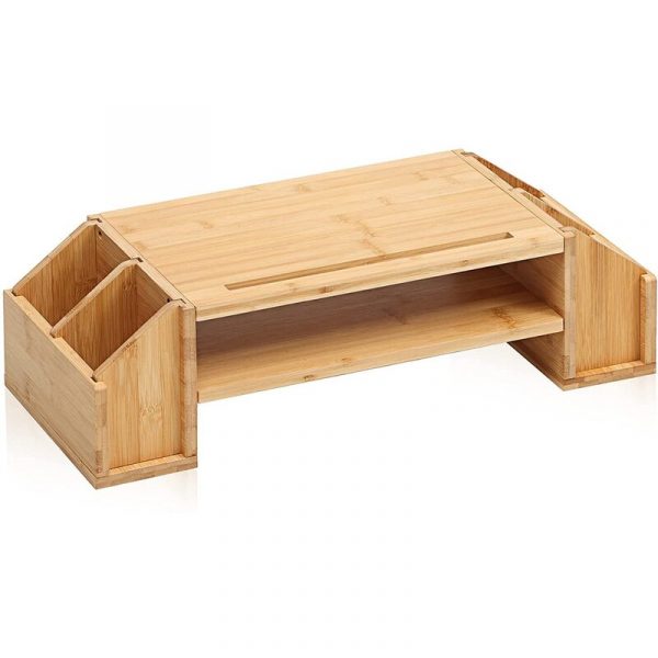 Kệ để màn hình máy vi tính gỗ đẹp