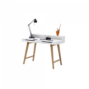 bàn làm việc nhỏ gọn tạo cảm giác hiện đại