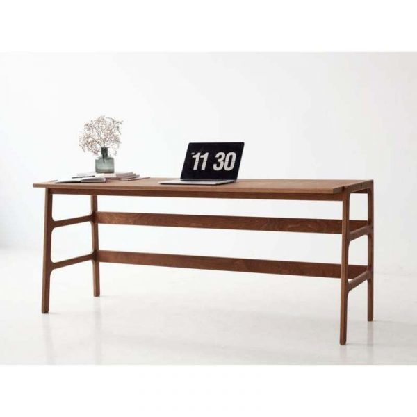 Bàn làm việc 2 người gỗ nâu