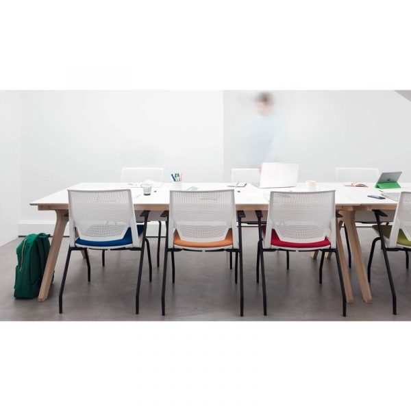 Bàn ghế gỗ văn phòng 6 người