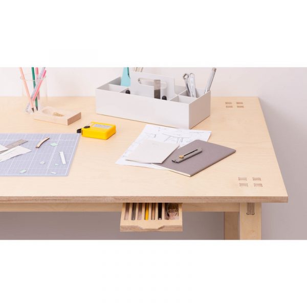 Bàn gỗ làm việc văn phòng có ngăn nhỏ