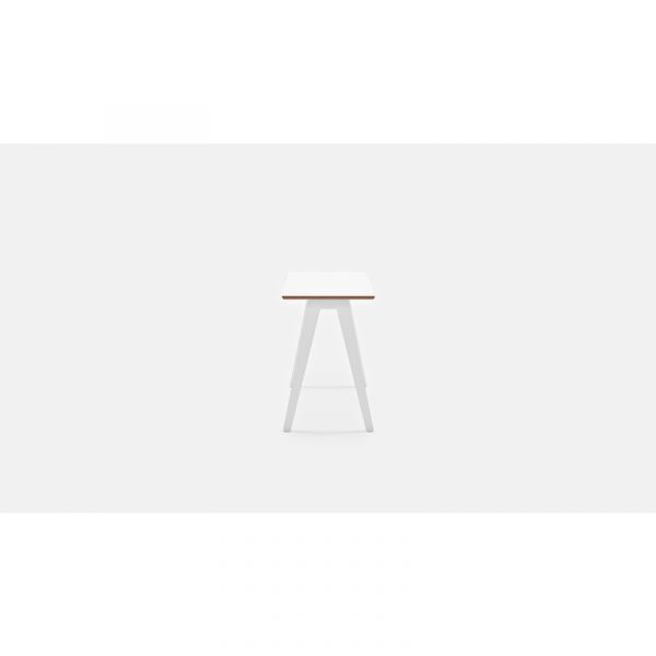 Bàn làm việc công sở trắng