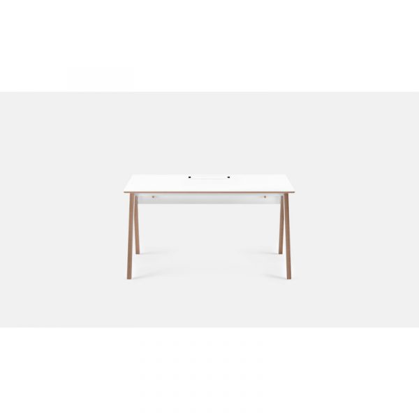 Bàn gỗ làm việc giá rẻ pha trộn 2 màu