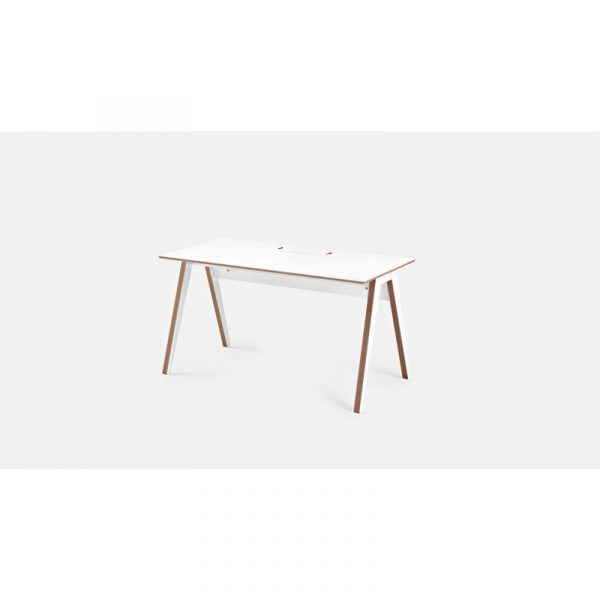 Bàn gỗ làm việc giá rẻ màu trắng