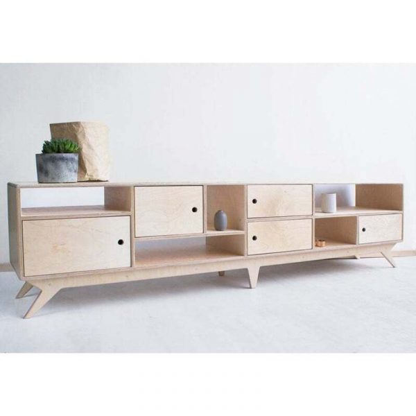 Tủ kệ tivi kiểu vuông