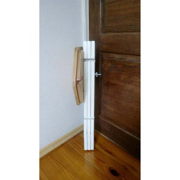 Ghế bar chân gỗ gấp gọn