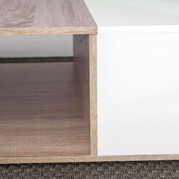 bàn gỗ cà phê sang