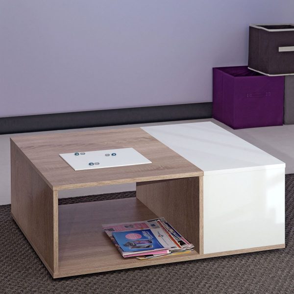 bàn gỗ cà phê sang trọng