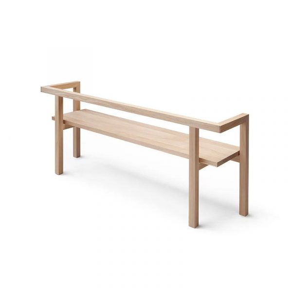 Ghế sofa băng dài gỗ phòng sách