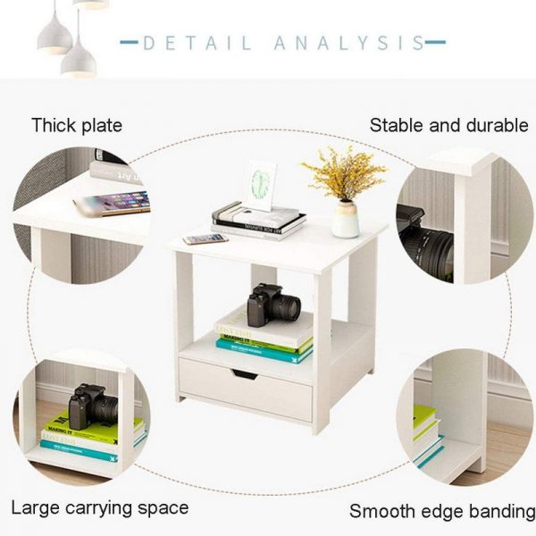 tủ gỗ đầu giường tính năng