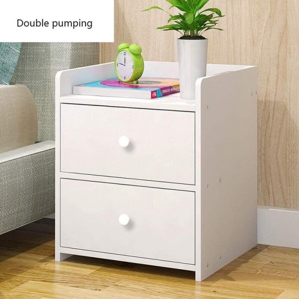 tủ giường trắng