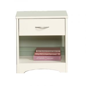 Kệ tủ đầu giường nền trắng