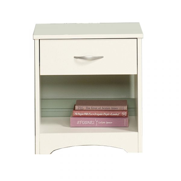 Kệ tủ đầu giường nền trắng