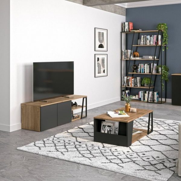 bàn cà phê sang màu đen đẹp