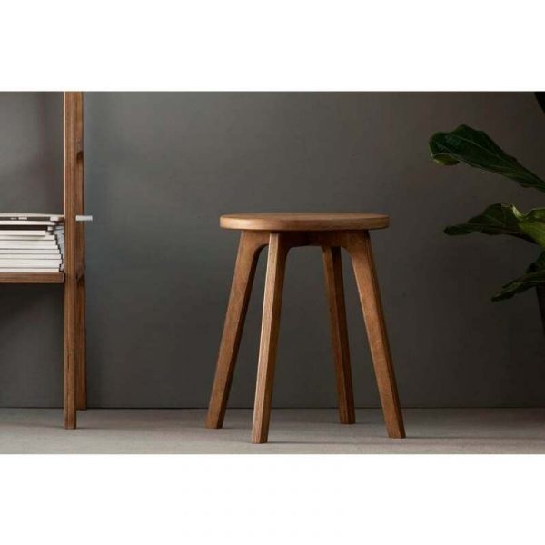 ghế gỗ cà phê màu sắng trung tính