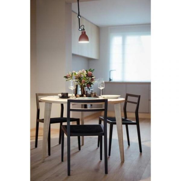 bàn cafe gỗ xếp màu vân gỗ