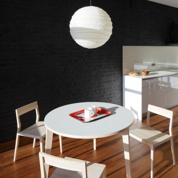 bàn cafe gỗ xếp màu trắng đẹp