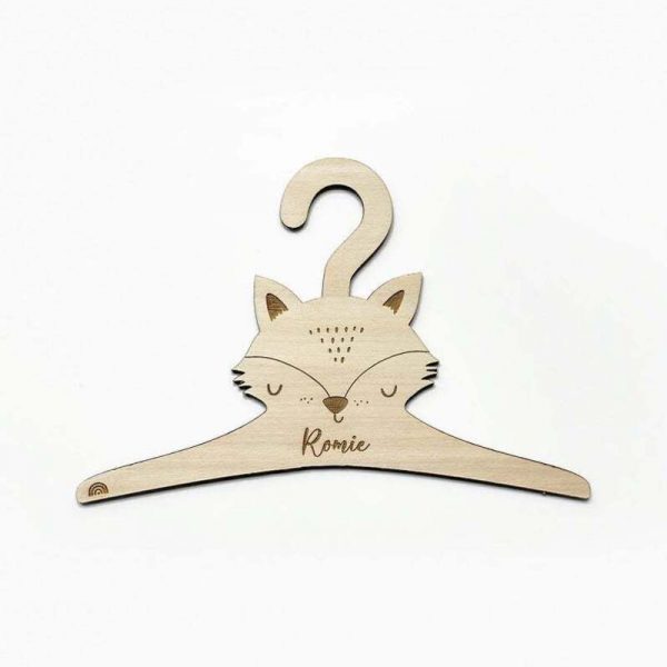 Móc treo quần áo trẻ em bằng gỗ plywood