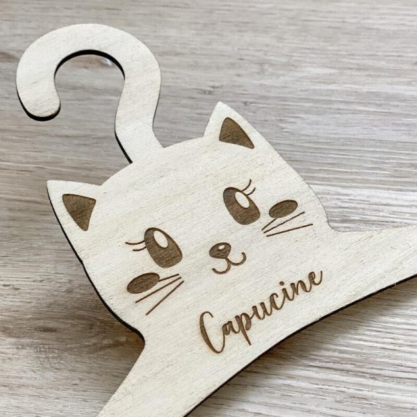 Móc treo quần áo trẻ em mèo con